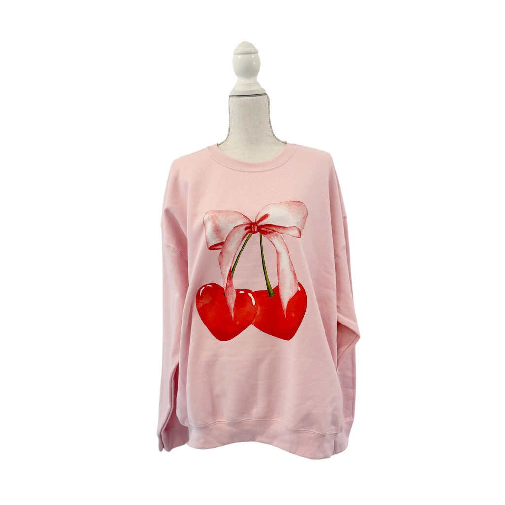 Cherry Heart Crewneck