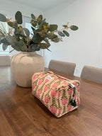 Pink Garden Pouch