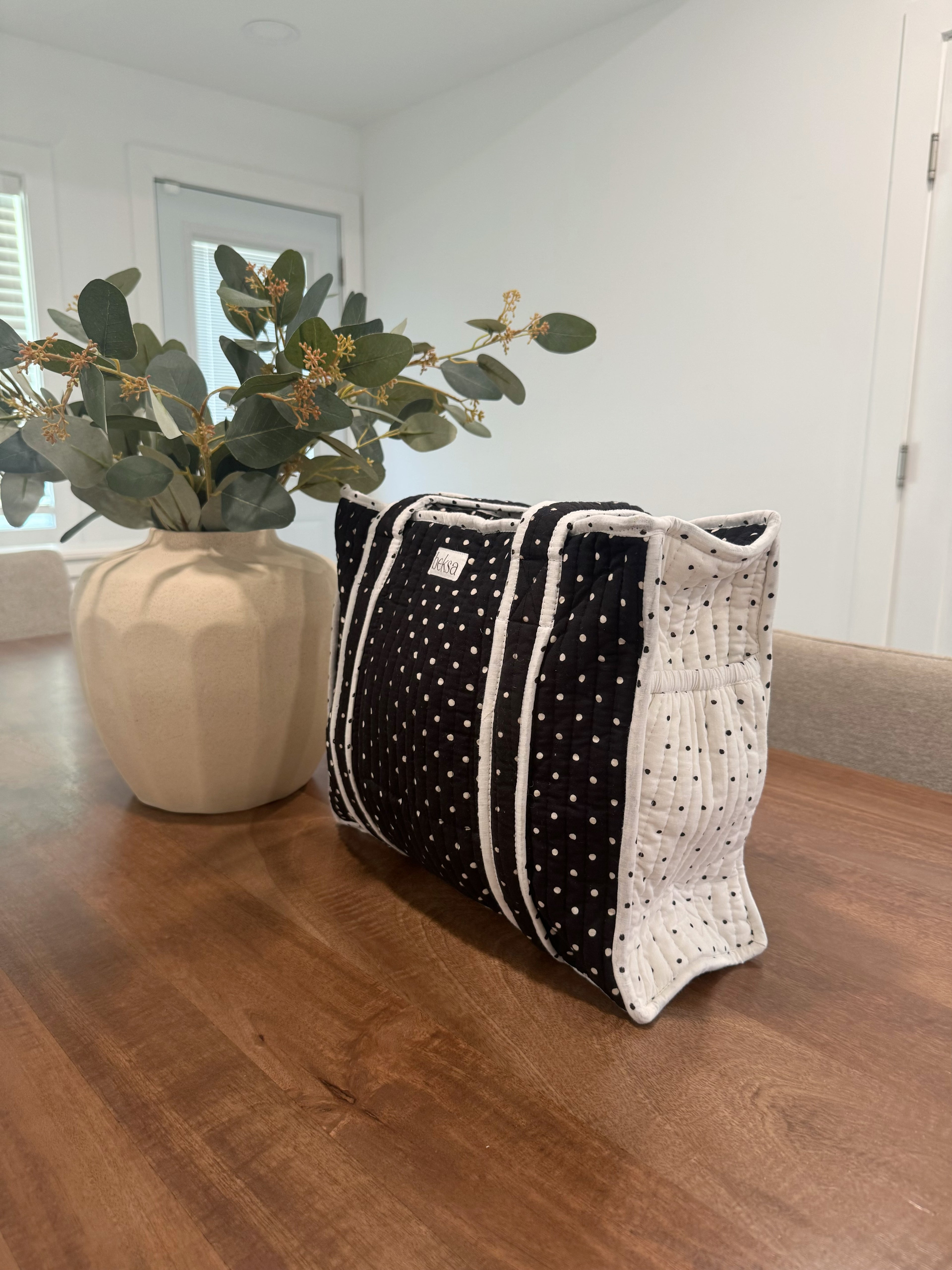 Midnight Picnic Midi Tote
