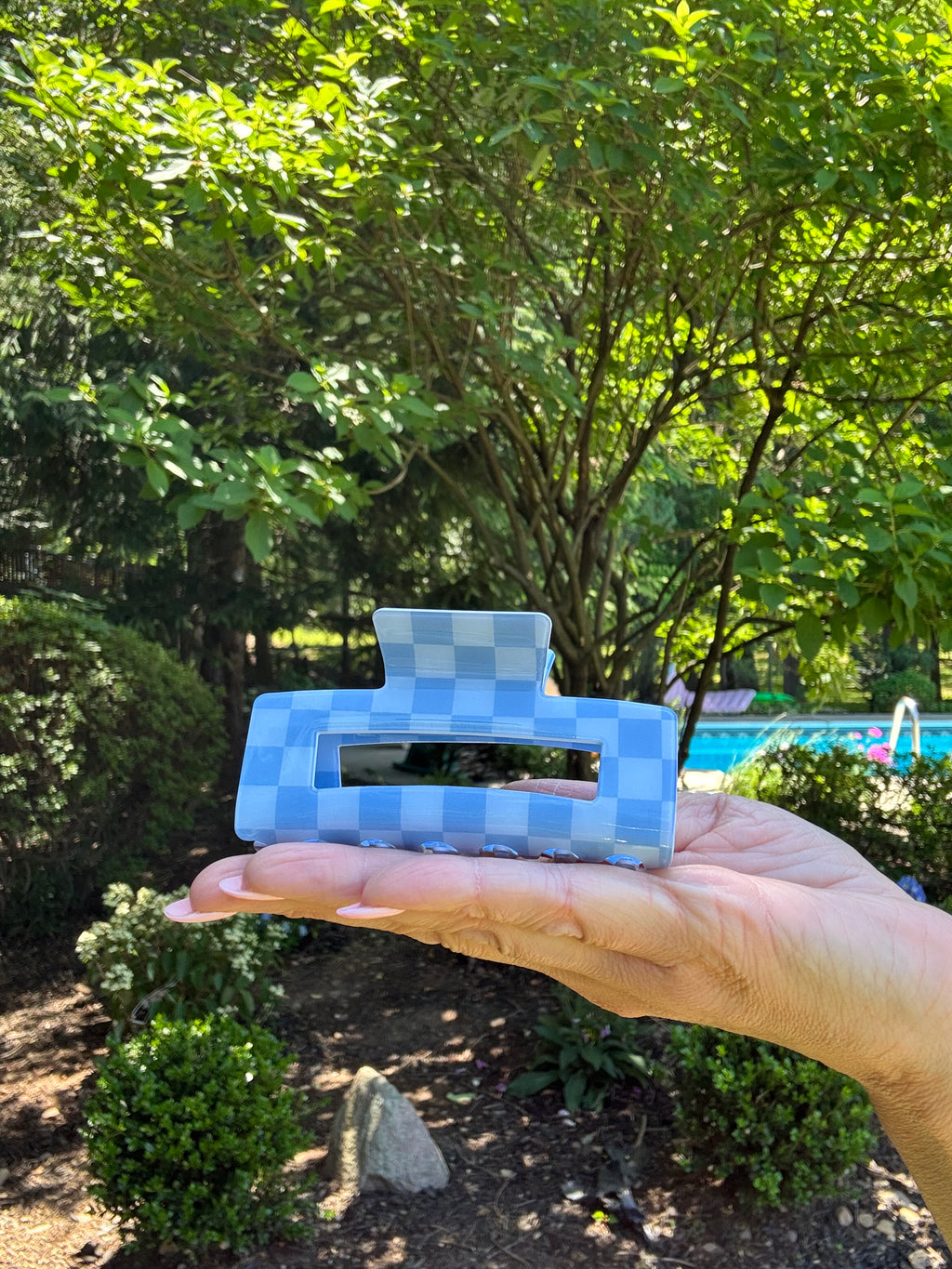 Sunday Sky Claw Clip