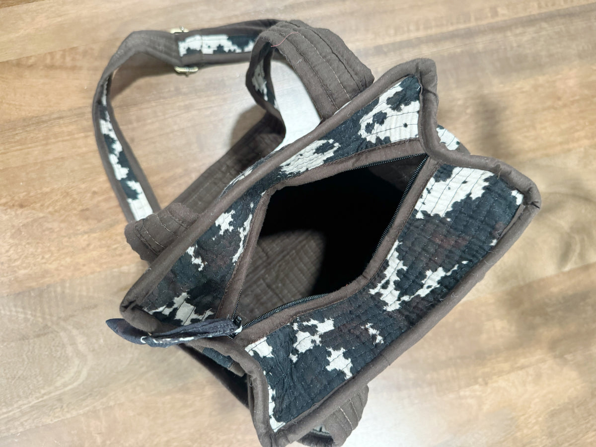 Cow Belle Mini Tote