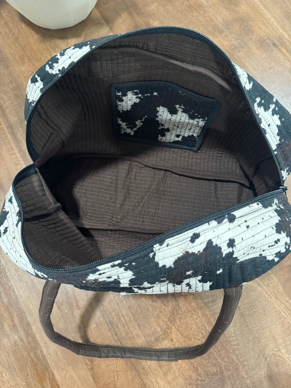 Cow Belle Duffle Bag