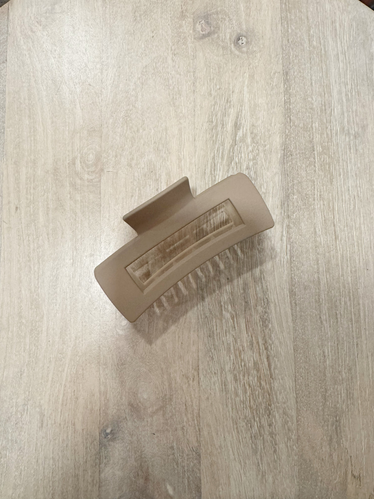 Oat Milk Claw Clip